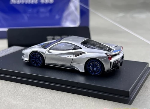 FERRARI NOVITEC 488 PISTA HOOD OPENS 1/64 DIECAST CAR ICHIBAN