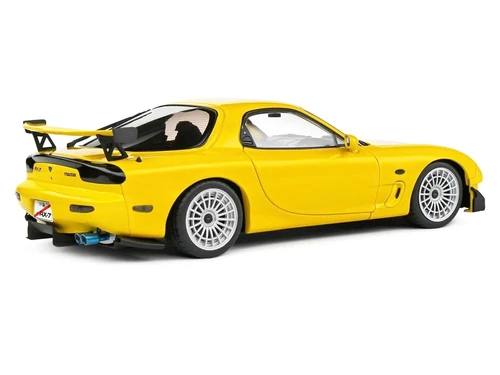 1994 MAZDA RX7 TYPE RS FD3RS RHD YELLOW 1/18 DIECAST CAR BY SOLIDO