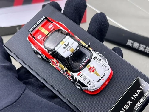 HONDA NSX NA1 LBWK RACING #16 LUCKY STRIKE 1/64 DIECAST CAR BY