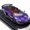Thumbnail: LAMBORGHINI AVENTADOR SVJ ROADSTER PURPLE 1/64 DIECAST CAR BY RHINO MODEL