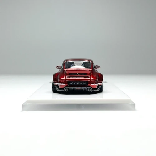 PORSCHE SINGER DLS WINE RED 1/64 DIECAST CAR BY ZINCIT MODEL | JVK