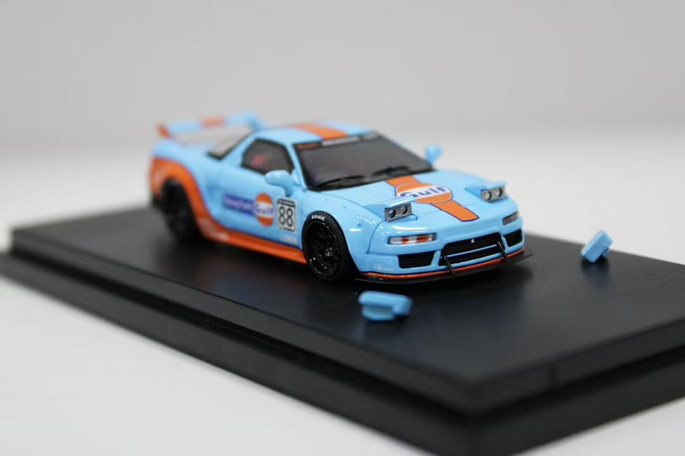 Thumbnail: HONDA NSX GULF LIVERY 1/64 SCALE RESIN MODEL BY GL MODELS