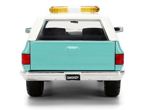 1980 CHEVROLET BLAZER & SMOKEY BEAR DIECAST FIGURE 1/24