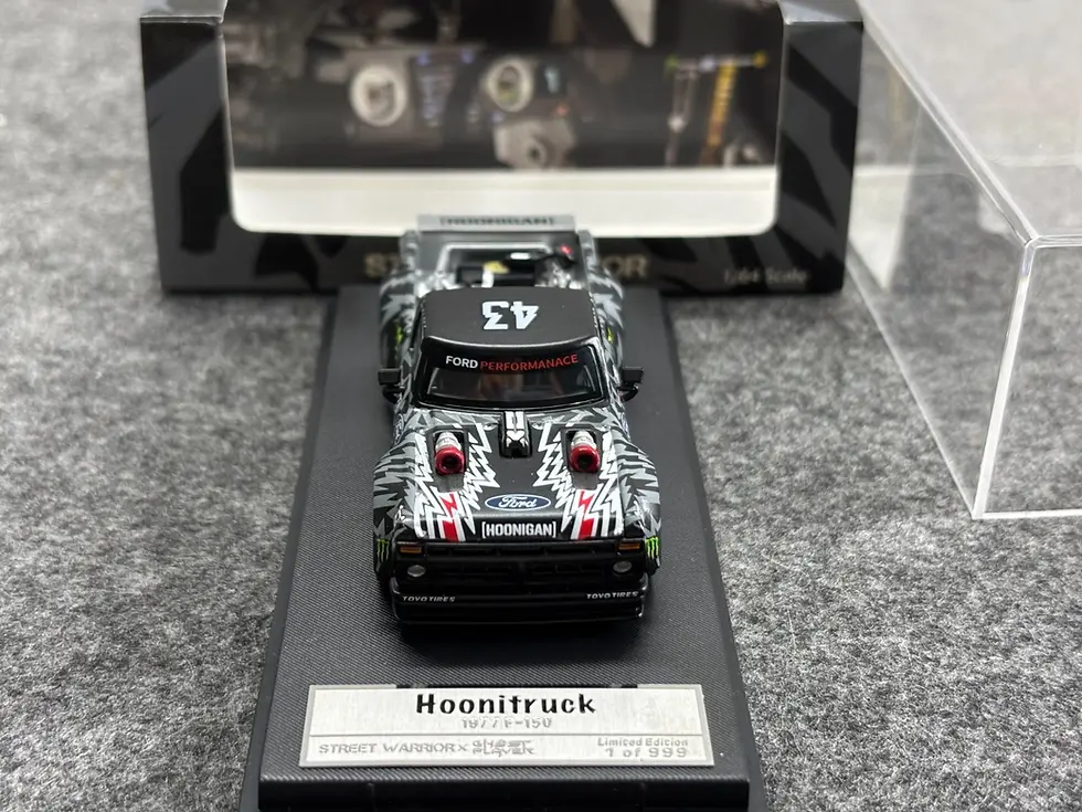 Thumbnail: 1977 FORD F-150 HOONITRUCK KEN BLOCK MONSTER 1/64 DIECAST  BY STREET WEAPON