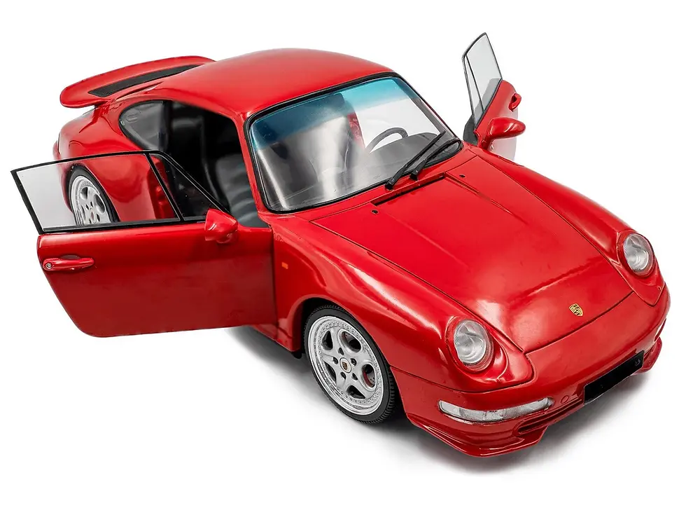 Thumbnail: 1997 PORSCHE 911 993 CARRERA RS GUARDS RED 1/18 DIECAST CAR BY SOLIDO S1810104