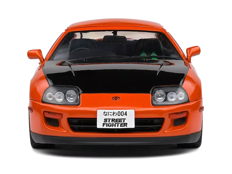 Thumbnail: 1993 TOYOTA SUPRA MK4 A80 ORANGE 1/18 SCALE DIECAST CAR MODEL BY SOLIDO 1807605