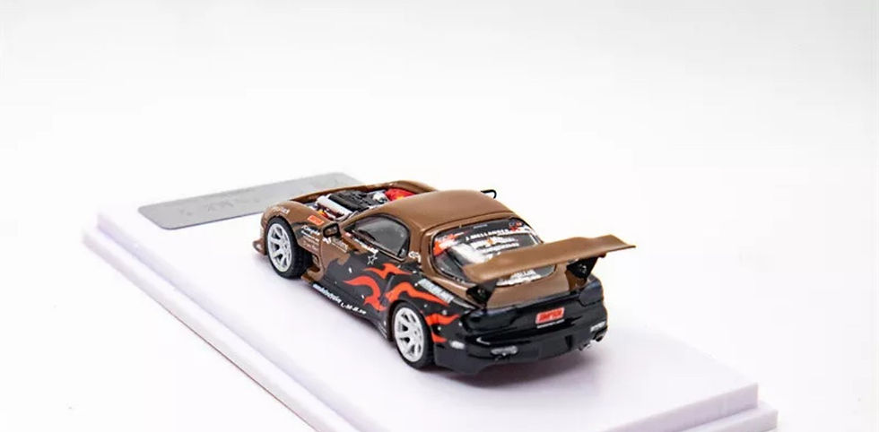 Thumbnail: MAZDA RX-7 BROWN 1/64 SCALE DIECAST CAR MODEL BY DCM MODELS