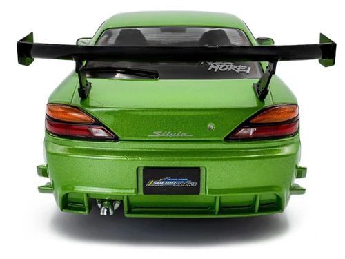 1999 NISSAN SILVIA S15 SPEC-R AERO GREEN 1/18 DIECAST CAR BY