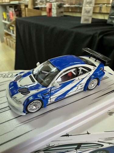 BMW E46 M3 GTR NEED FOR SPEED COMIC FOSHAN EXHIBITION 1/64 DIECAST