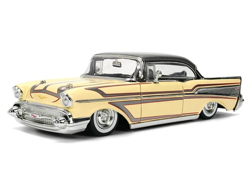 1957 CHEVROLET BEL AIR 1/24 DIECAST CAR MODEL BY JADA TOYS 36345