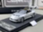 Thumbnail: TOYOTA SUPRA A80 BOMEX TARGA CONVERTIBLE SILVER1/64 DIECAST CAR BY FAST SPEED
