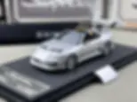 TOYOTA SUPRA A80 BOMEX TARGA CONVERTIBLE SILVER1/64 DIECAST CAR BY FAST SPEED