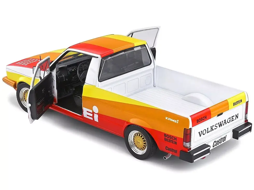 Thumbnail: 1982 VOLKSWAGEN CADDY MK 1 PICKUP KAMEI TRIBUTE 1/18 DIECAST SOLIDO 1803506