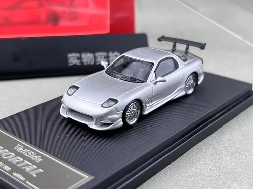 【数量限定品】MORTAL 1/64 RX‐7 FD3S VeilSide Mortal 1:64 Mazda RX-7 Veilside- Silver – Horizon Diecast