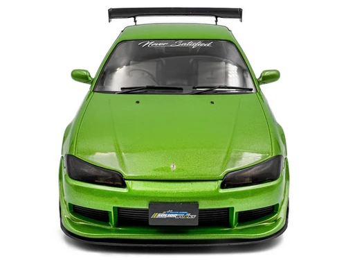 1999 NISSAN SILVIA S15 SPEC-R AERO GREEN 1/18 DIECAST CAR BY