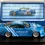 Thumbnail: FORD MUSTANG WIDE BODY LOWRIDE ADIDAS LIVERY 1/64 DIECAST CAR BY LIBERTY64
