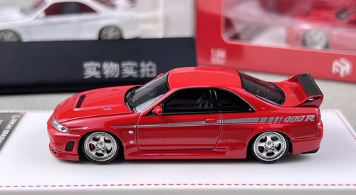 NISSAN SKYLINE GT-R R33 NISMO 400R HOOD OPENS 1/64 DIECAST CAR BY
