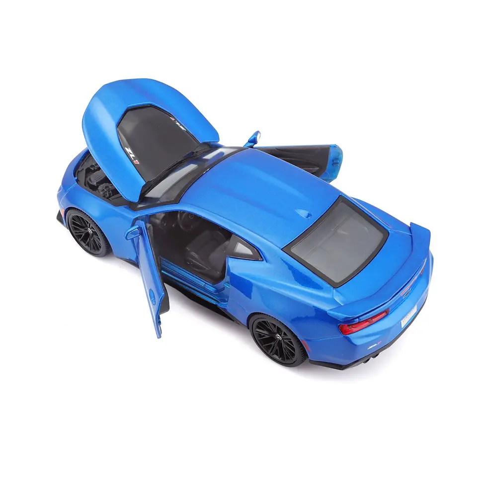 Thumbnail: 2017 CHEVROLET CAMARO ZL1 BLUE 1/24 SCALE DIECAST CAR MODEL BY MAISTO 31512