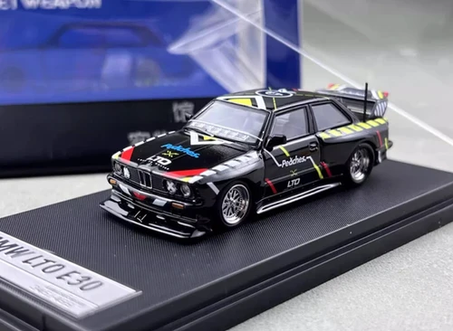 BMW LTO E30 M3 1/64 DIECAST CAR MODEL BY STREET WEAPON | JVK Toys