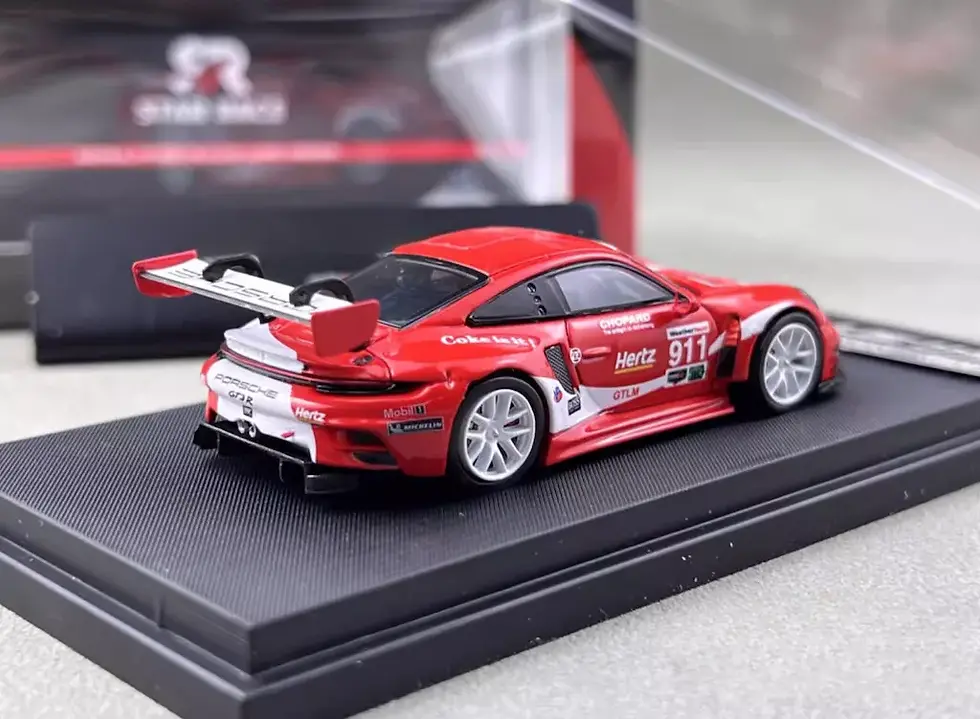 Thumbnail: PORSCHE 911 GT3 COCA COLA COKE LIVERY RED 1/64 SCALE DIECAST CAR BY STAR RACE