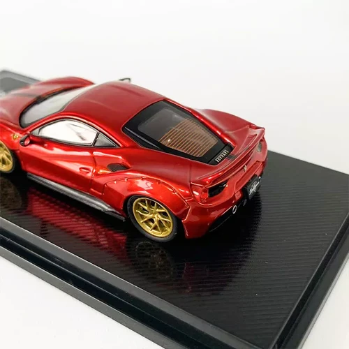 CMモデル 1/64 LB-WORKS 488 ワイドボディ レッドメタリック