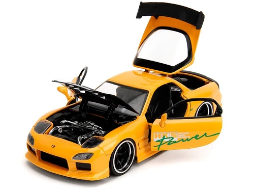MAZDA RX-7 HKS TUNED JDM TUNERS 1/24 SCALE DIECAST CAR MODEL BY