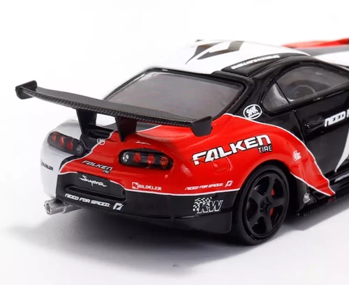 TOYOTA SUPRA A80Z NEED FOR SPEED WITH FIGURE 1/64 DIECAST CAR BY