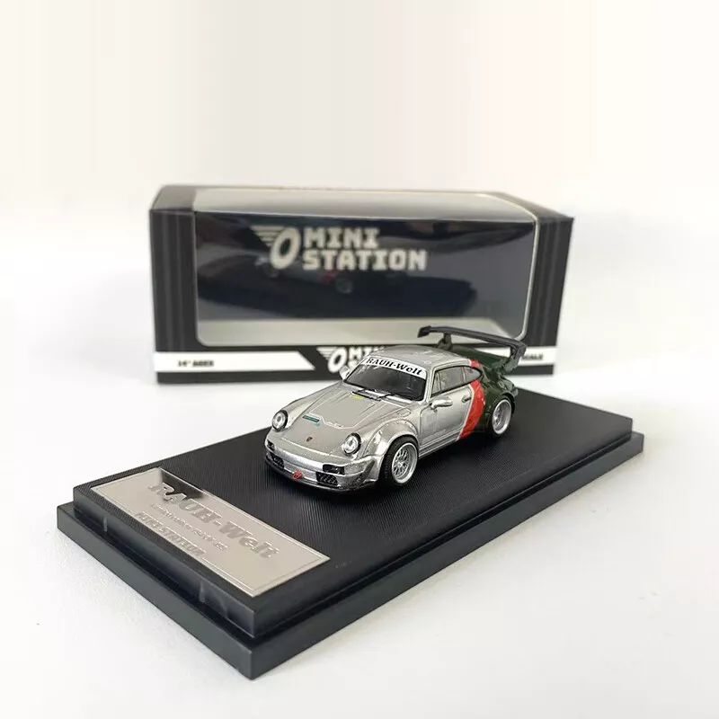 PORSCHE RWB 964 SAMURAI CYBERPUNK 1/64 SCALE DIECAST CAR MODEL BY MINI ...