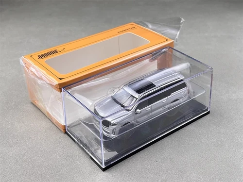 CADILLAC ESCALADE V ESV SUV SILVER 1/64 DIECAST CAR BY SHADOW PRO