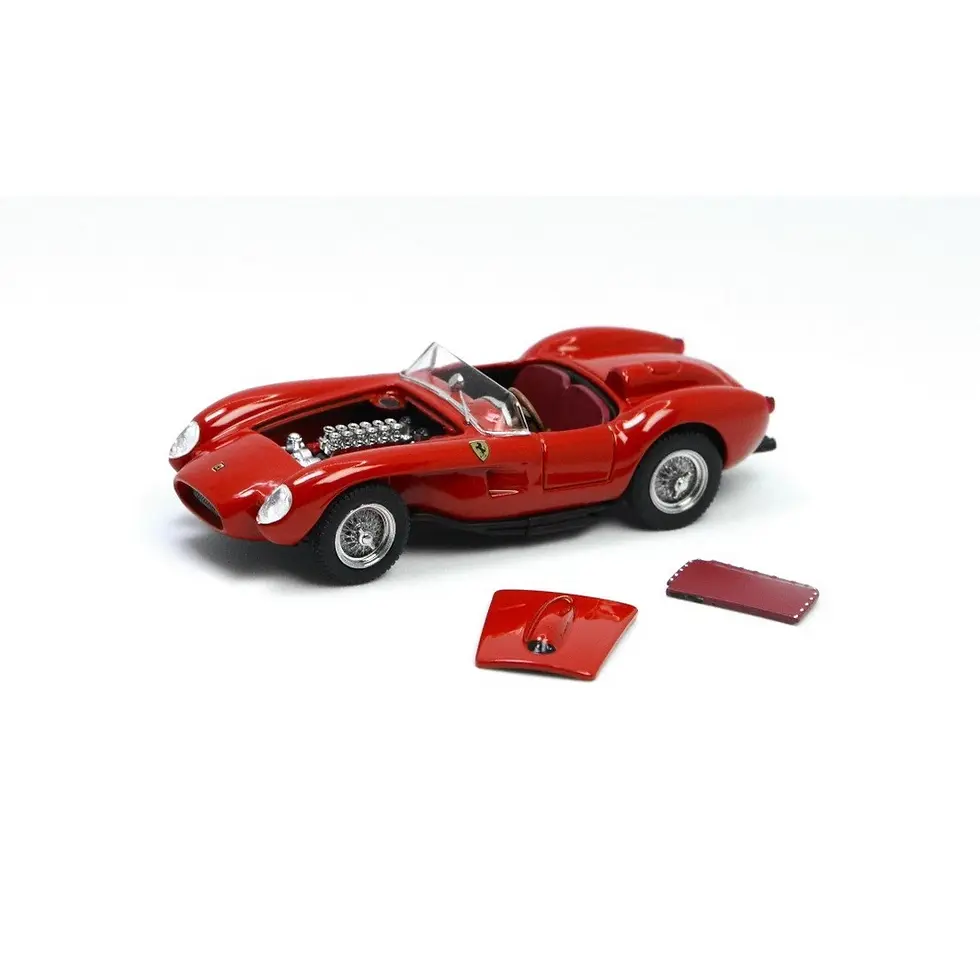 Thumbnail: 1957 FERRARI 250 TESTA ROSSA RED HOOD COMES OFF 1/64 DIECAST CAR BY GFCC