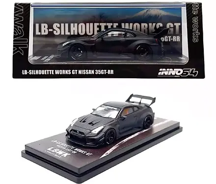 NISSAN SKYLINE R35 LBWK SUPER SILHOUETTE 35GT-RR FULL CARBON 1/64