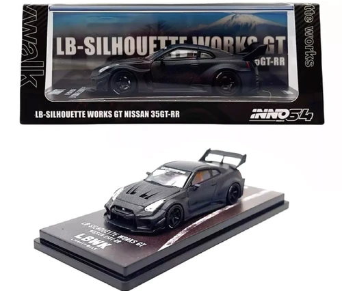 NISSAN SKYLINE R35 LBWK SUPER SILHOUETTE 35GT-RR FULL CARBON 1/64