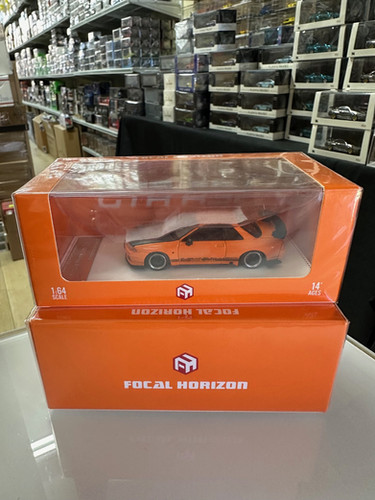 NISSAN SKYLINE GT-R R32 NISMO S-TUNE HOOD OPENS 1/64 DIECAST CAR