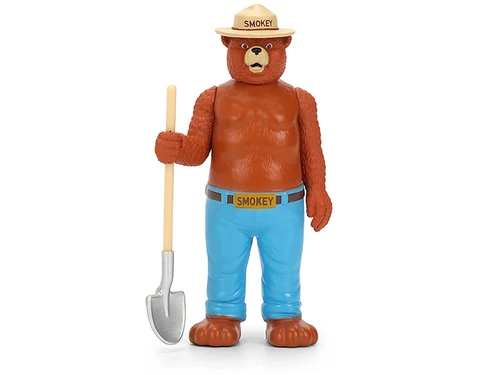 1980 CHEVROLET BLAZER & SMOKEY BEAR DIECAST FIGURE 1/24