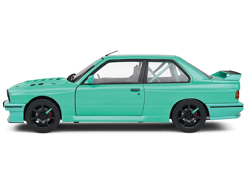 Thumbnail: 1990 BMW E30 M3 CUSTOM DRIFT MISSILE BLUE 1/18 CAR BY SOLIDO S1801527