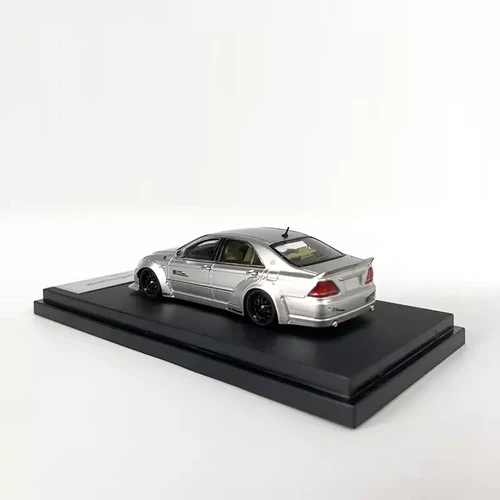 TOYOTA CROWN S180 LBWK LB-NATION SILVER 1/64 DIECAST CAR BY STAR