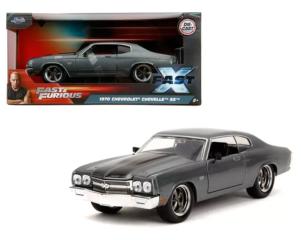 1970 CHEVROLET CHEVELLE SS FAST & FURIOUS 1/24 DIECAST CAR BY JADA TOYS 34923