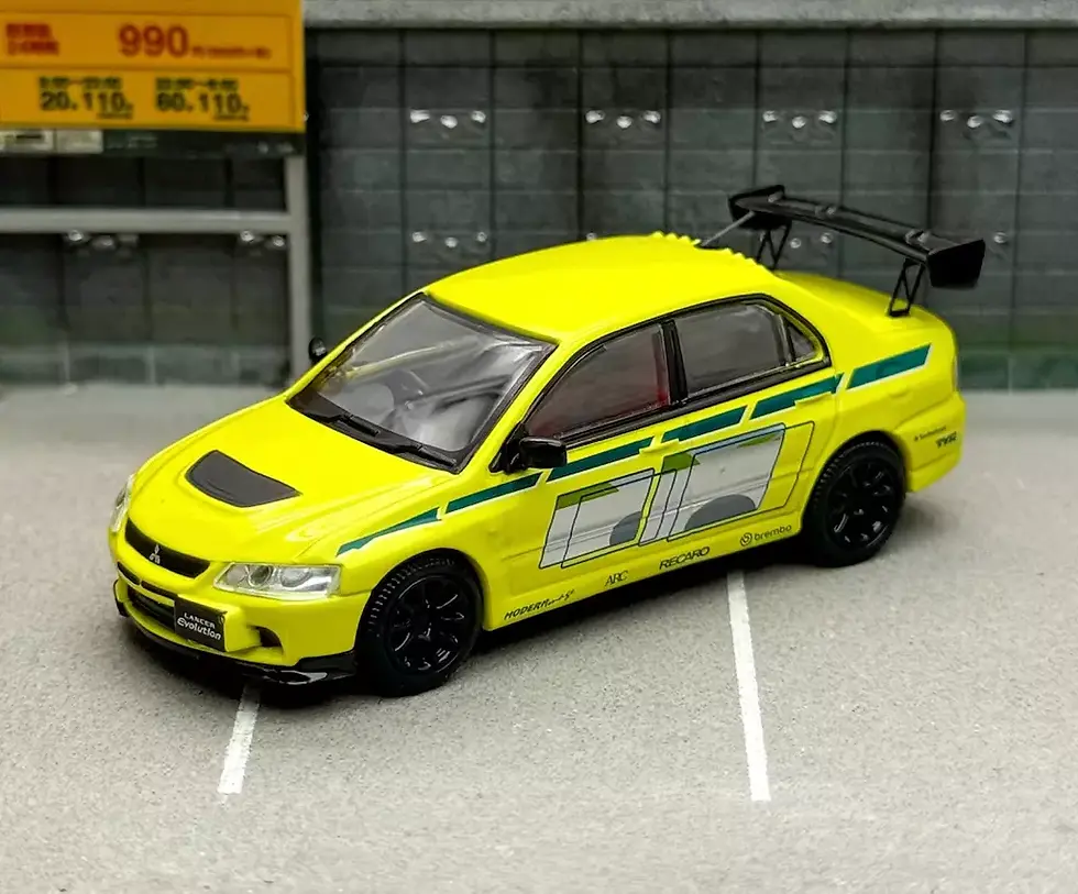 Thumbnail: MITSUBISHI LANCER EVO IX FAST & FURIOUS PAUL WALKER 1/64 DIECAST CAR BY SPEED GT