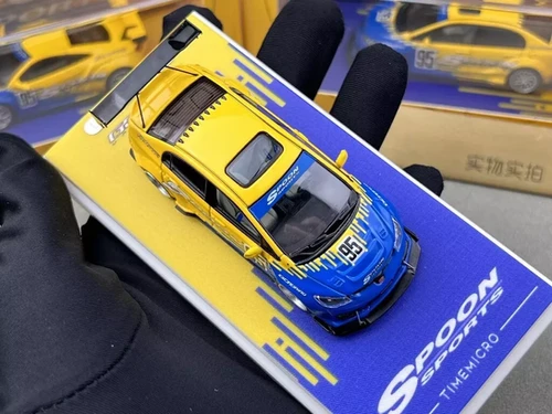 TIME Micro 1/64 ホンダ シビック FD2 SPOON Octane | ✨️PRE-ORDER✨ 1/64 Microturbo Honda Civic (FD2R