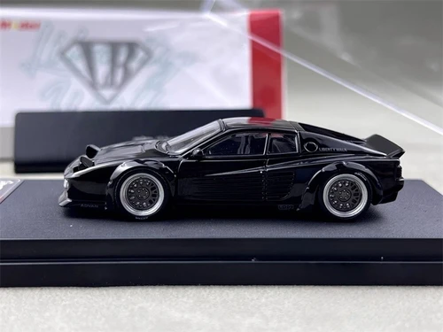 star MODEL LBWK フェラーリ512TR テスタロッサ（ブラック） Star Model 1:64 LBWK LB-Works 512TR Testarossa Diecast Model Car