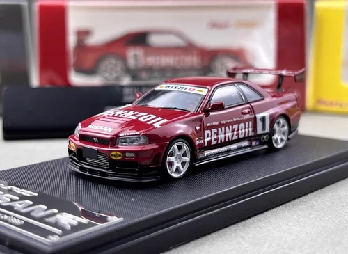 日産 スカイライン GT-R Pandem Pennzoil 1/64 日産