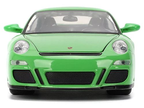 PORSCHE 911 GT3 997 GREEN FAST & FURIOUS 1/24 DIECAST CAR