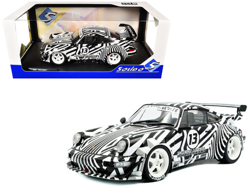2022 PORSCHE RWB BODY KIT #13 THE ZEBRA 1/18 DIECAST CAR BY SOLIDO