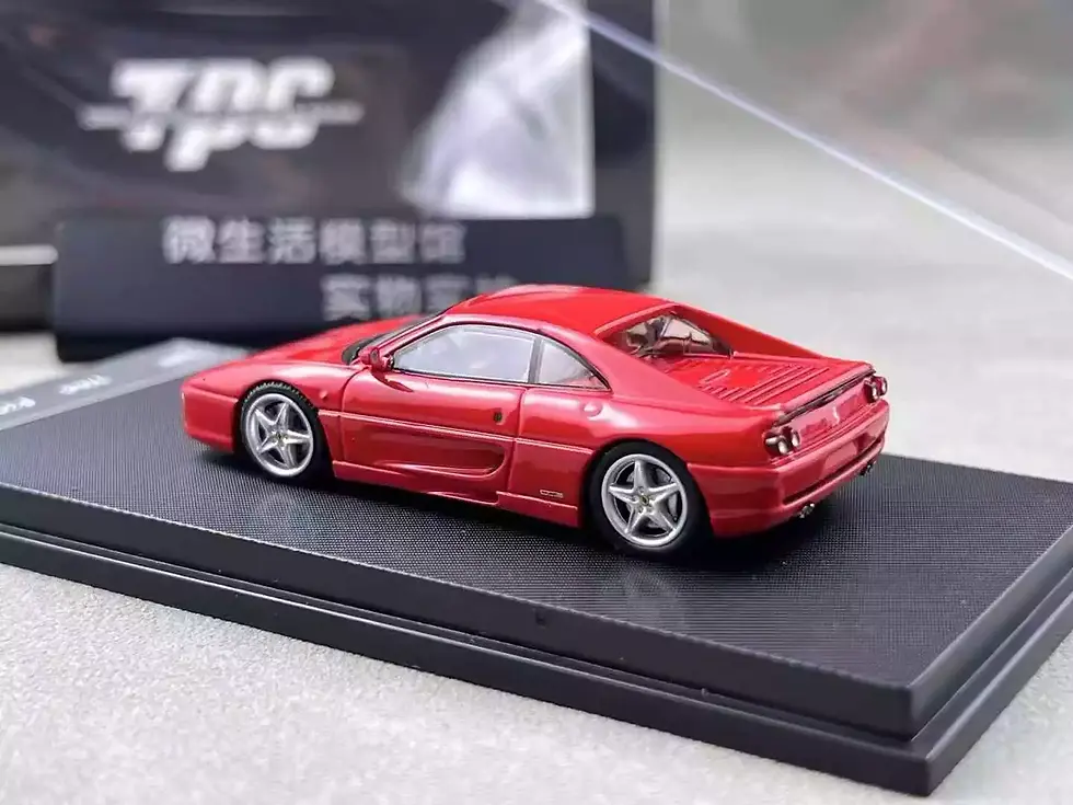 Thumbnail: FERRARI F355 CHALLENGE RED 1/64 SCALE DIECAST CAR MODEL BY TPC MODELS
