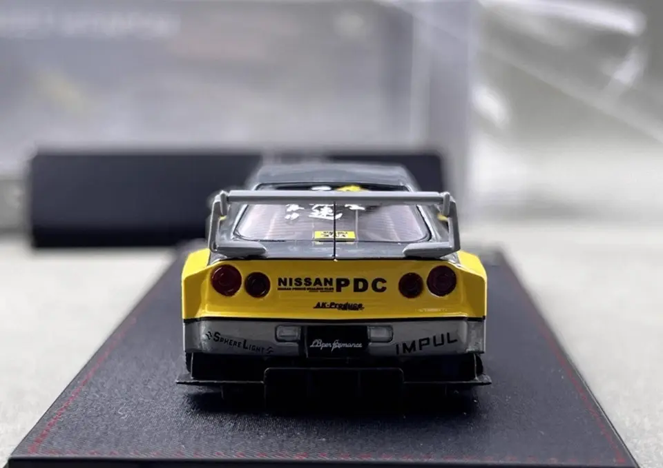 Thumbnail: NISSAN SKYLINE GT-R ER34 LBWK VARNISH HOOD OPEN1/64 DIECAST CAR BY STREET WEAPON