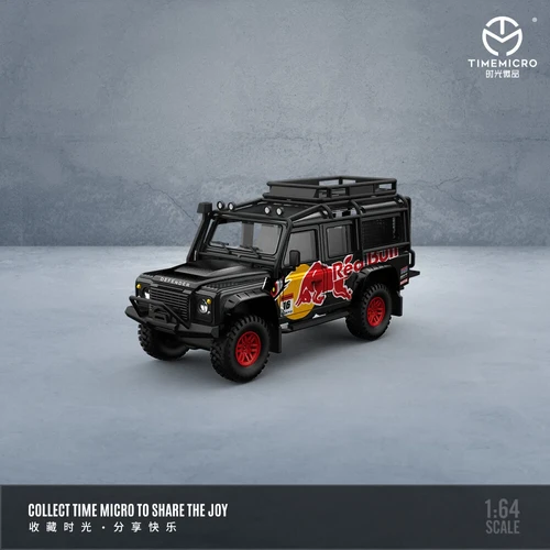 LAND ROVER DEFENDER REDBULL RED BULL LIVERY 1/64 DIECAST