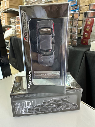 kenken NISSAN SKYLINE ER34 BLITZ D1 KEN MOMURA K5-660R 1/64 DIECAST