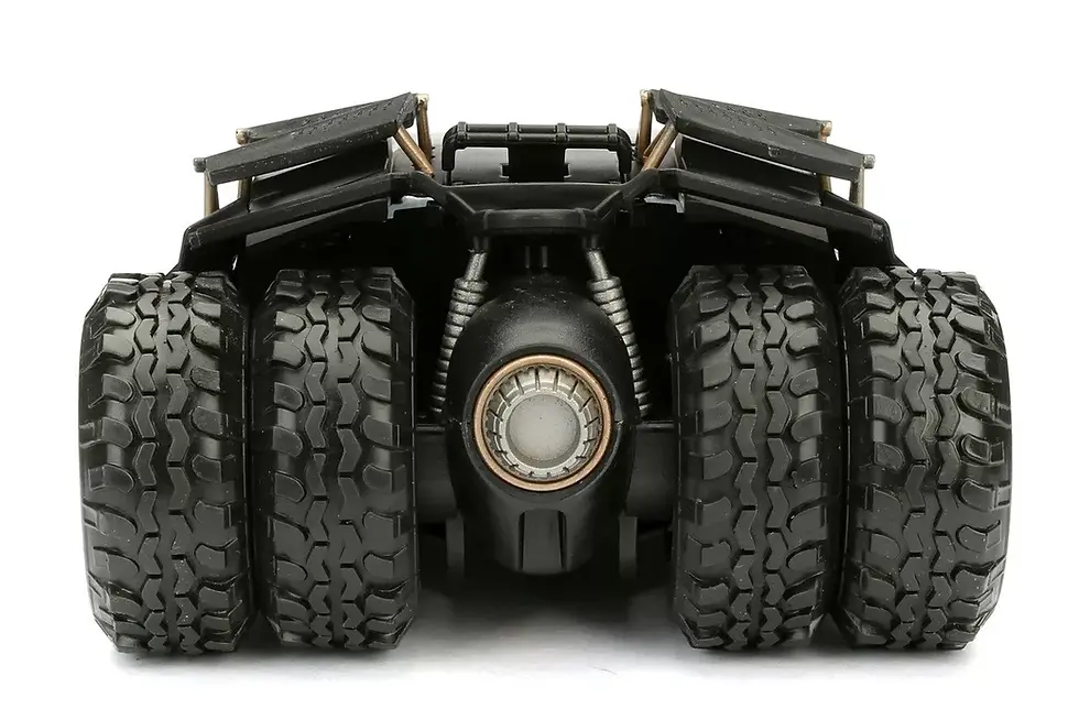 Thumbnail: TUMBLER BATMOBILE & BATMAN FIGURE THE DARK KNIGHT 1/24 DIECAST MODEL JADA 98261