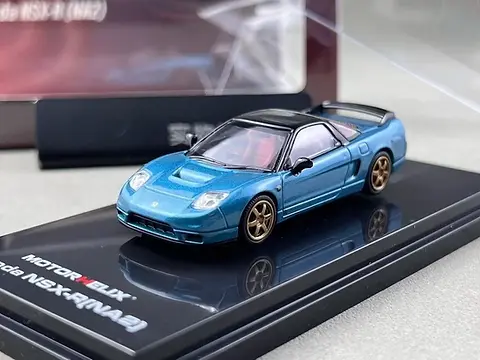 HONDA NSX-R NA2 ICE BLUE 1/64 DIECAST CAR BY MOTOR HELIX | JVK Toys