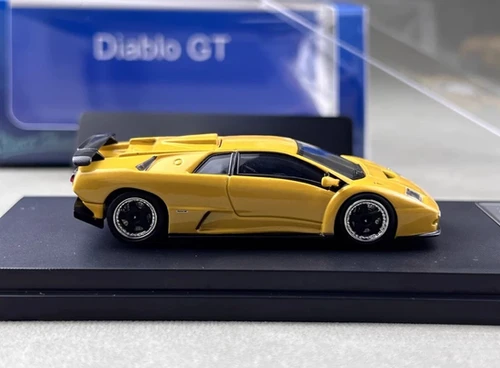 LAMBORGHINI DIABLO GT 1998 HOOD OPENS 1/64 DIECAST CAR BY STANCE